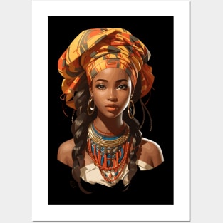 Afrocentric Girl Posters and Art